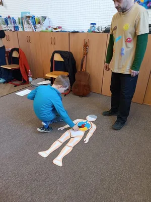 Putování po tělíčku  - edukativní program pro děti., 15. 3. 2026