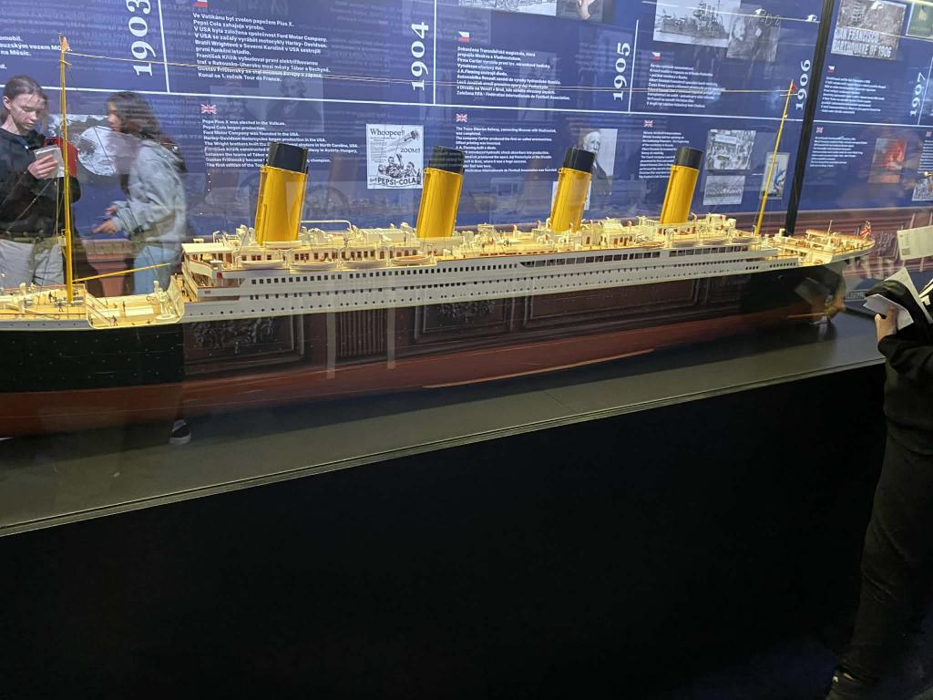 Školáci navštívili výstavu Titanic i Technické národní muzeum, 31. 3. 2026