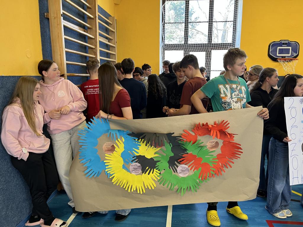 Slavnostní zakončení školní zimní olympiády, 6. 3. 2026