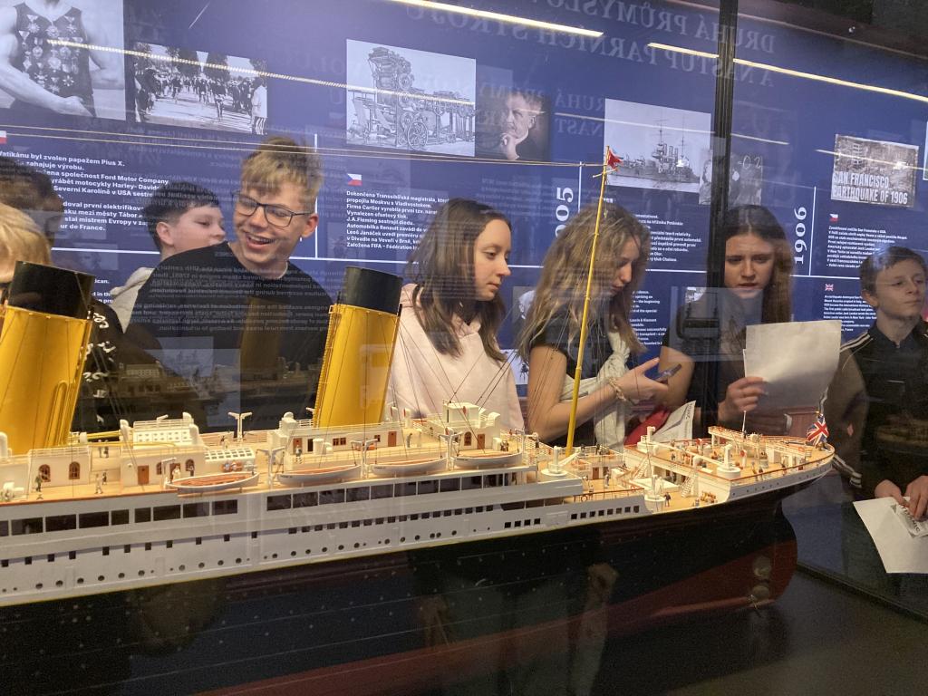 VÝSTAVA A EXPOZICE TITANIC 2026 A EXKURZE V NÁRODNÍM TECHNICKÉM MUZEU, 31. 3. 2026