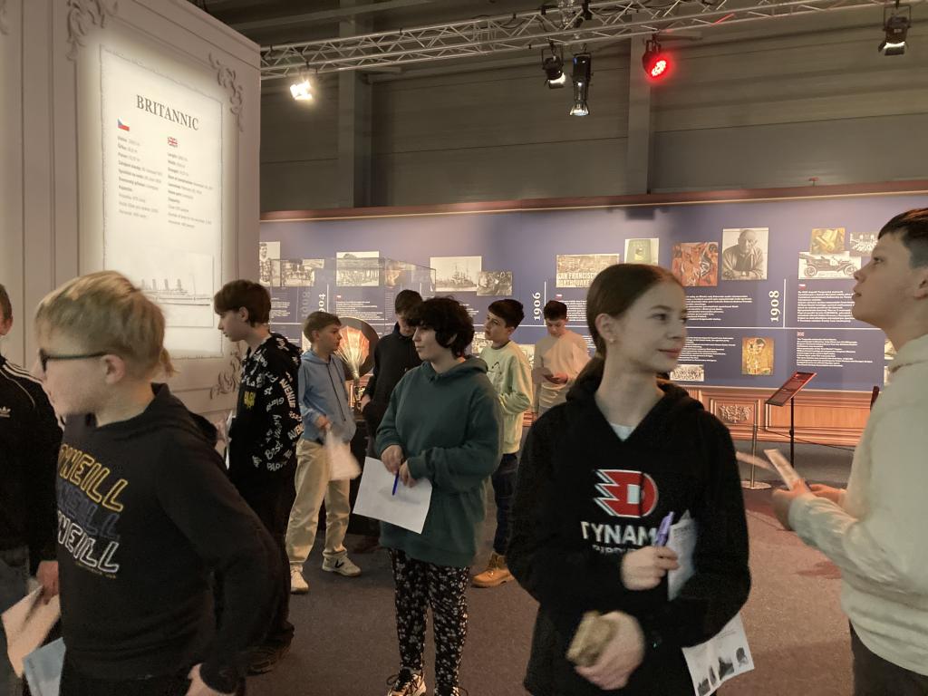 VÝSTAVA A EXPOZICE TITANIC 2026 A EXKURZE V NÁRODNÍM TECHNICKÉM MUZEU, 31. 3. 2026