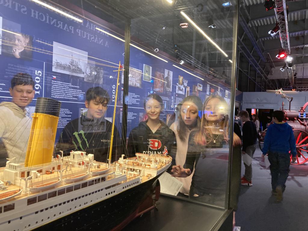 VÝSTAVA A EXPOZICE TITANIC 2026 A EXKURZE V NÁRODNÍM TECHNICKÉM MUZEU, 31. 3. 2026