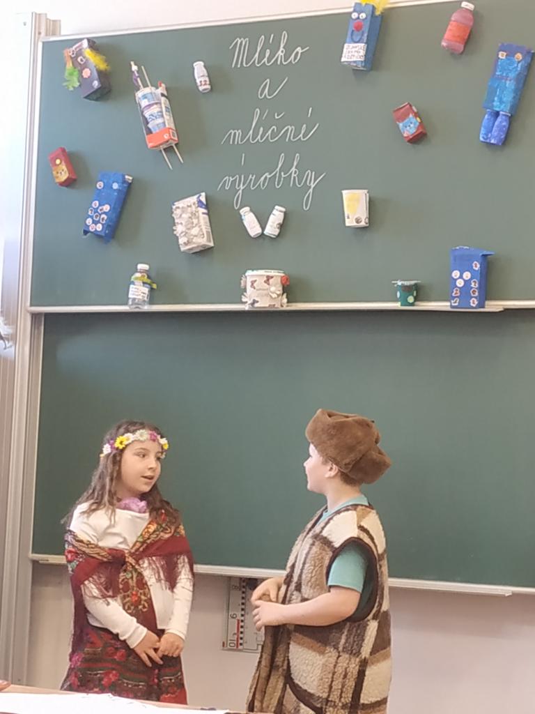 Celoškolní projekt - mléko a mléčné výrobky, 27. 4. 2026