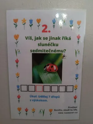 Dvacátý devátý týden ve školní družině., 11. 4. 2026