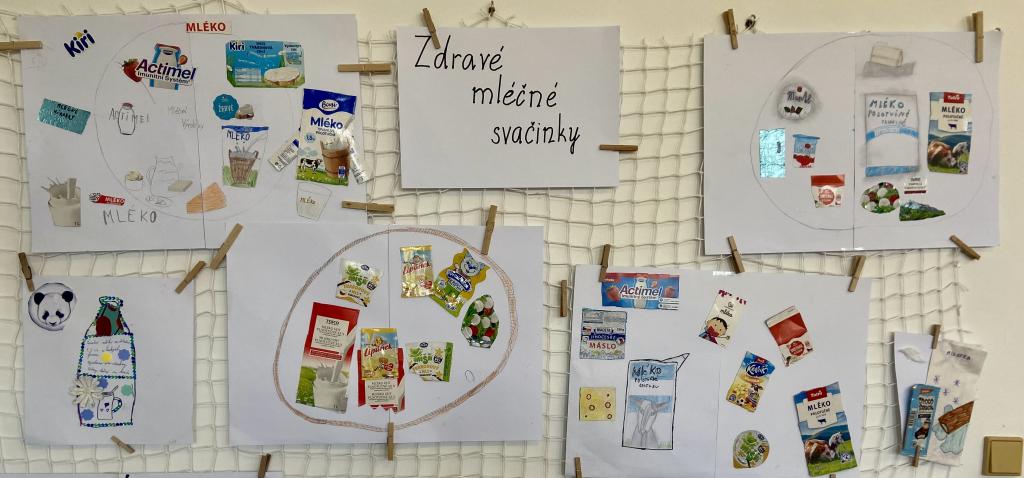 Mléko a mléčné výrobky - beseda se žáky 3. třídy, 27. 4. 2026