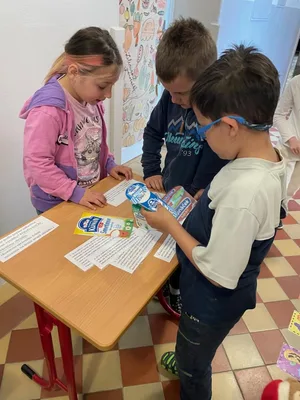 Mléko a mléčné výrobky - beseda se žáky 3. třídy, 27. 4. 2026