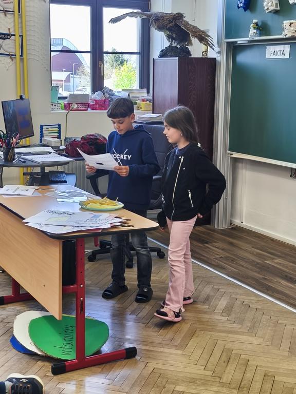 Mléko a mléčné výrobky - beseda se žáky 3. třídy, 27. 4. 2026