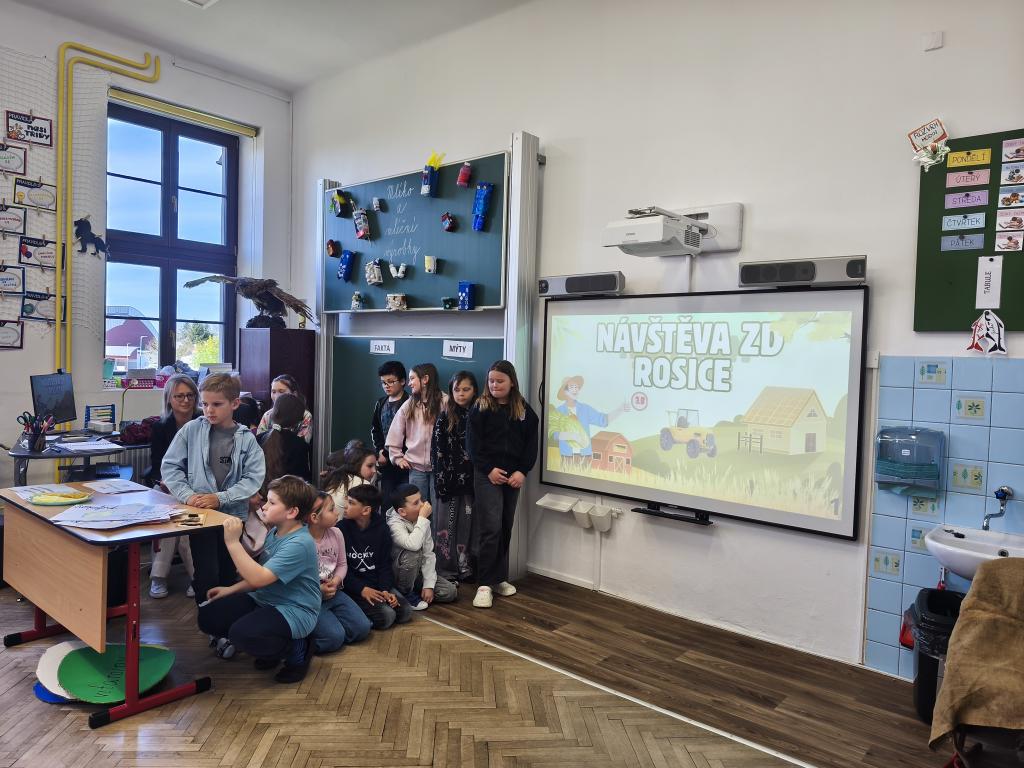 Mléko a mléčné výrobky - beseda se žáky 3. třídy, 27. 4. 2026