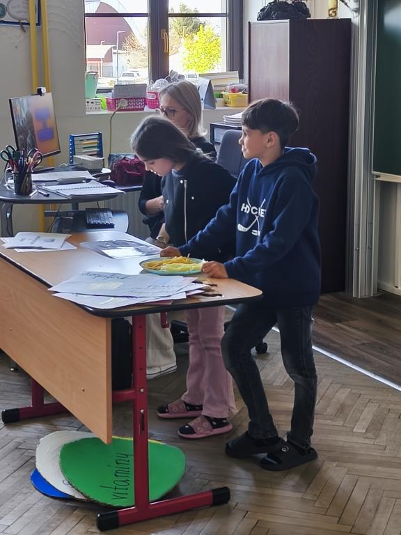 Mléko a mléčné výrobky - beseda se žáky 3. třídy, 27. 4. 2026