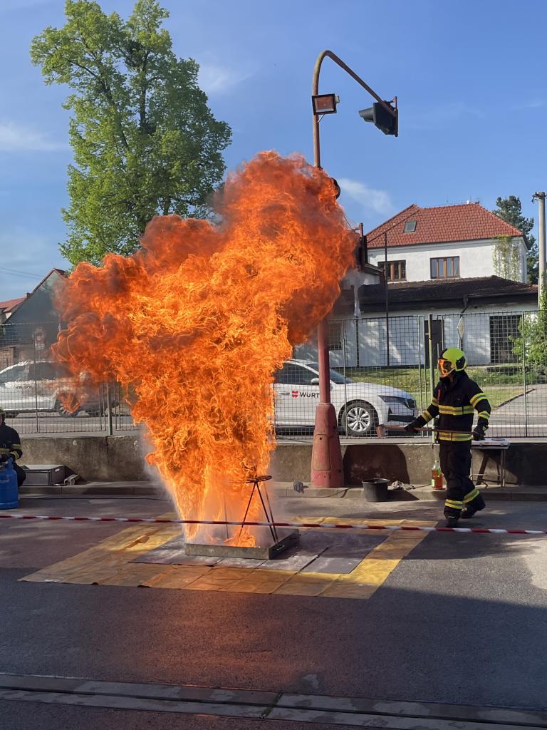 Naši nejmladší vyrazili za hasiči do Chrudimi, 5. 5. 2026