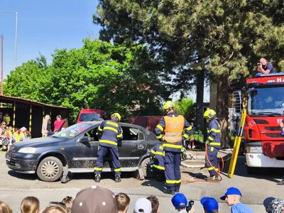 Naši nejmladší vyrazili za hasiči do Chrudimi, 5. 5. 2026