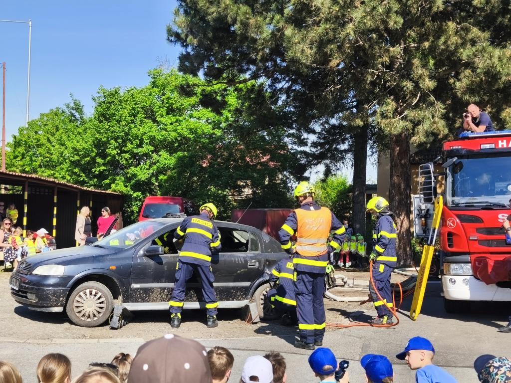 Naši nejmladší vyrazili za hasiči do Chrudimi, 5. 5. 2026