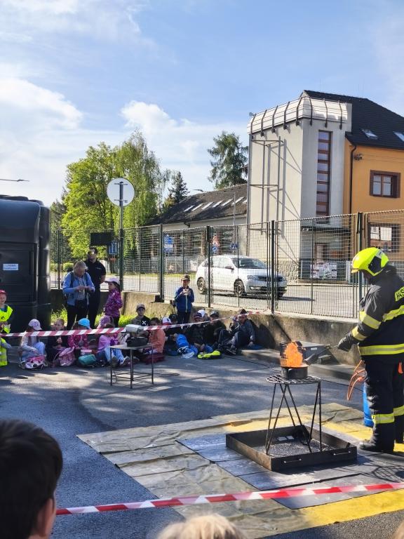 Naši nejmladší vyrazili za hasiči do Chrudimi, 5. 5. 2026