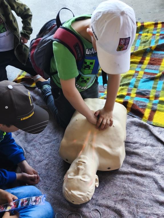 Naši nejmladší vyrazili za hasiči do Chrudimi, 5. 5. 2026