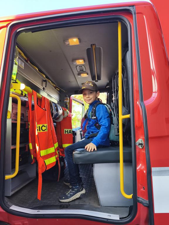 Naši nejmladší vyrazili za hasiči do Chrudimi, 5. 5. 2026
