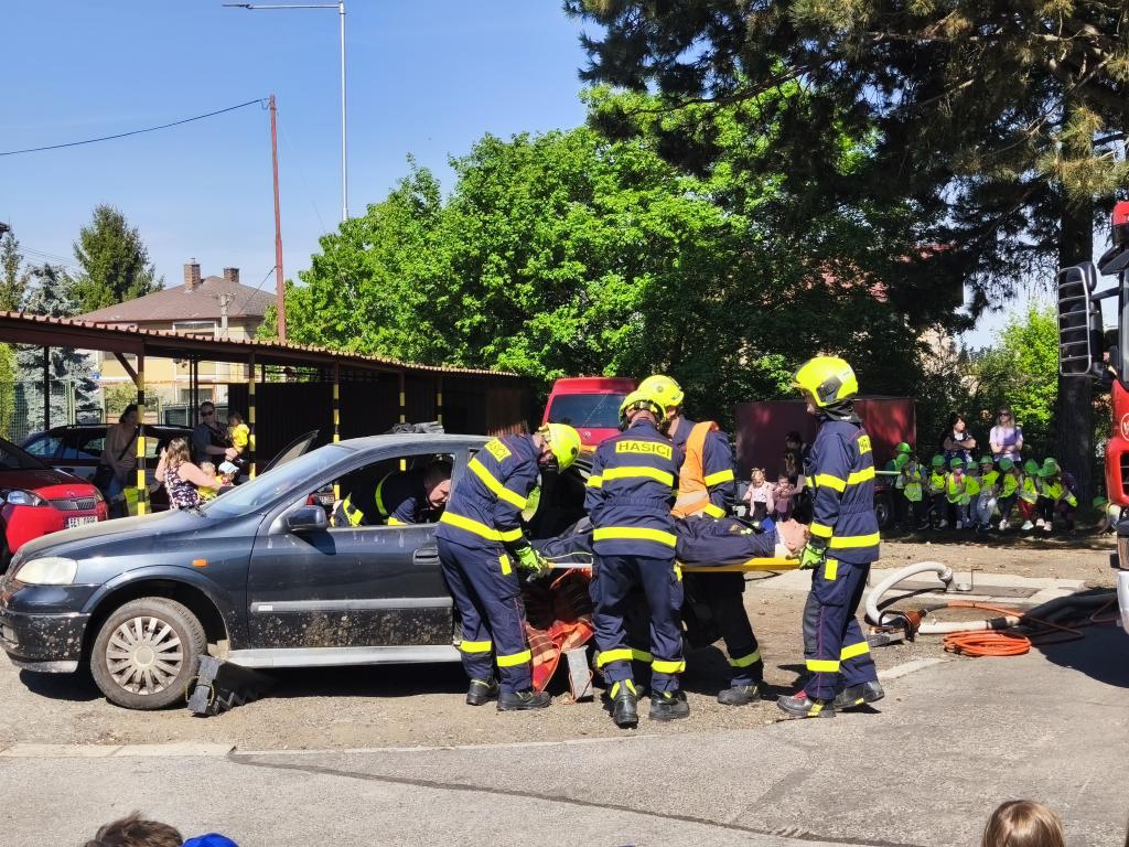 Naši nejmladší vyrazili za hasiči do Chrudimi, 5. 5. 2026