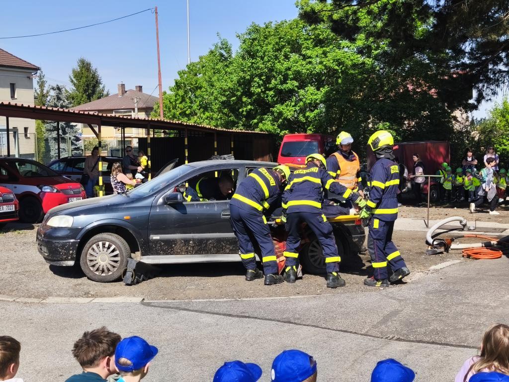 Naši nejmladší vyrazili za hasiči do Chrudimi, 5. 5. 2026