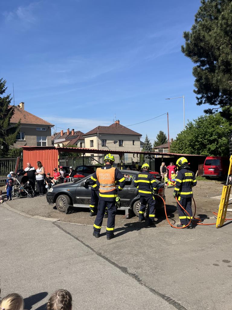 Naši nejmladší vyrazili za hasiči do Chrudimi, 5. 5. 2026