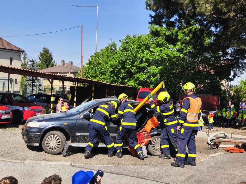 Naši nejmladší vyrazili za hasiči do Chrudimi, 5. 5. 2026