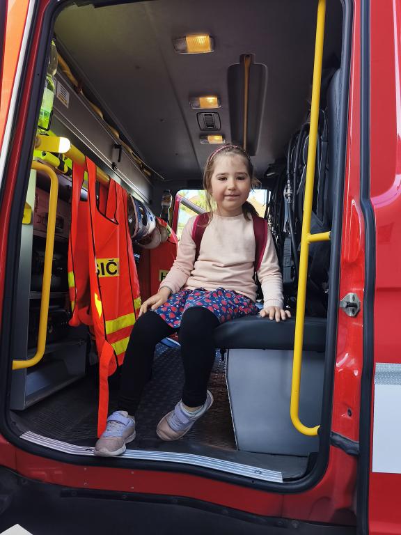 Naši nejmladší vyrazili za hasiči do Chrudimi, 5. 5. 2026
