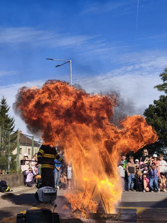 Naši nejmladší vyrazili za hasiči do Chrudimi, 5. 5. 2026