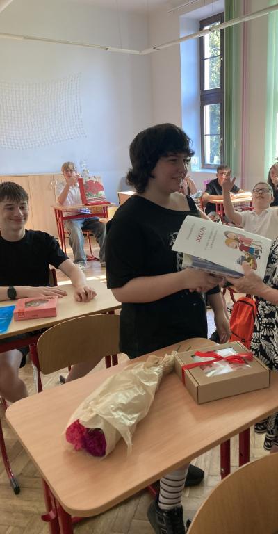 Káťa je nejlepší - odměna čekala i  na Káťu, která nasbírala neuvěřitelné množství starého papíru. Moc děkujeme., 24. 6. 2026