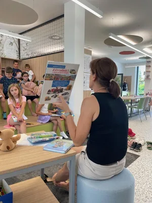 Návštěva Městské knihovny, 22. 6. 2026