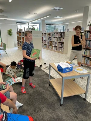 Návštěva Městské knihovny, 22. 6. 2026