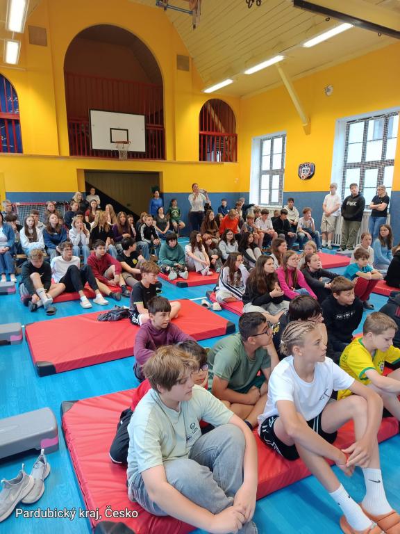Přednáška o výživě zaujala žáky druhého stupně, 5. 6. 2026