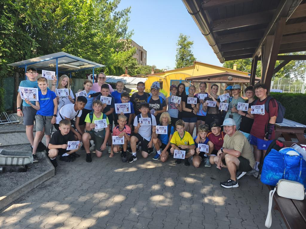 Šestkový víceboj poprvé spojil žáky ze ZŠ Luže a ZŠ Komenského Skuteč, 25. 6. 2026