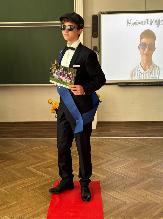 Slavnostní vysvědčení a šerpování žáků 9. třídy, 26. 6. 2026