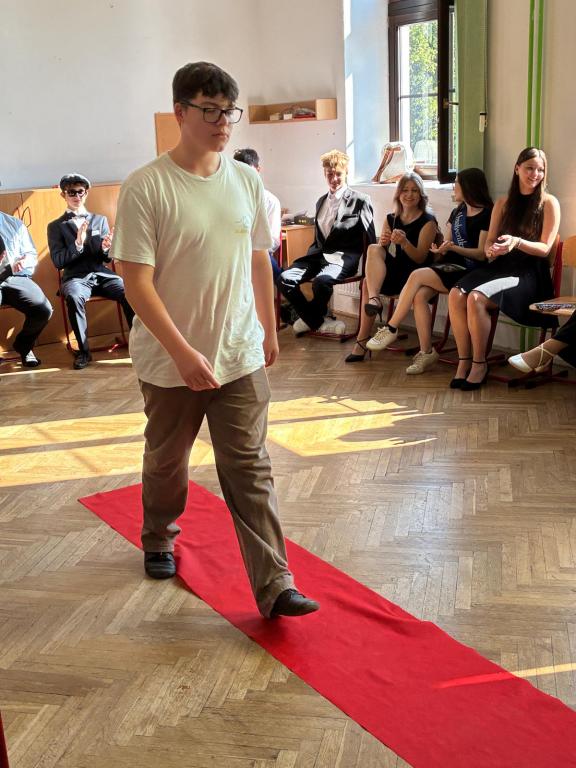 Slavnostní vysvědčení a šerpování žáků 9. třídy, 26. 6. 2026