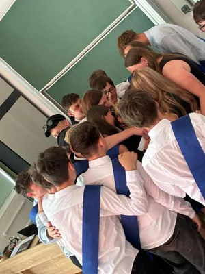 Slavnostní vysvědčení a šerpování žáků 9. třídy, 26. 6. 2026