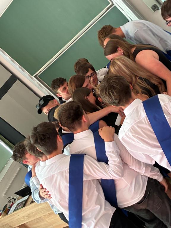 Slavnostní vysvědčení a šerpování žáků 9. třídy, 26. 6. 2026