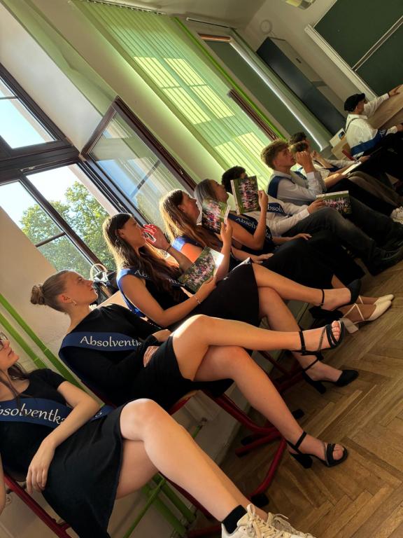 Slavnostní vysvědčení a šerpování žáků 9. třídy, 26. 6. 2026