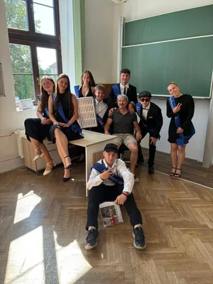 Slavnostní vysvědčení a šerpování žáků 9. třídy, 26. 6. 2026
