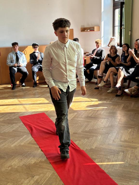 Slavnostní vysvědčení a šerpování žáků 9. třídy, 26. 6. 2026