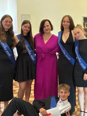 Slavnostní vysvědčení a šerpování žáků 9. třídy, 26. 6. 2026