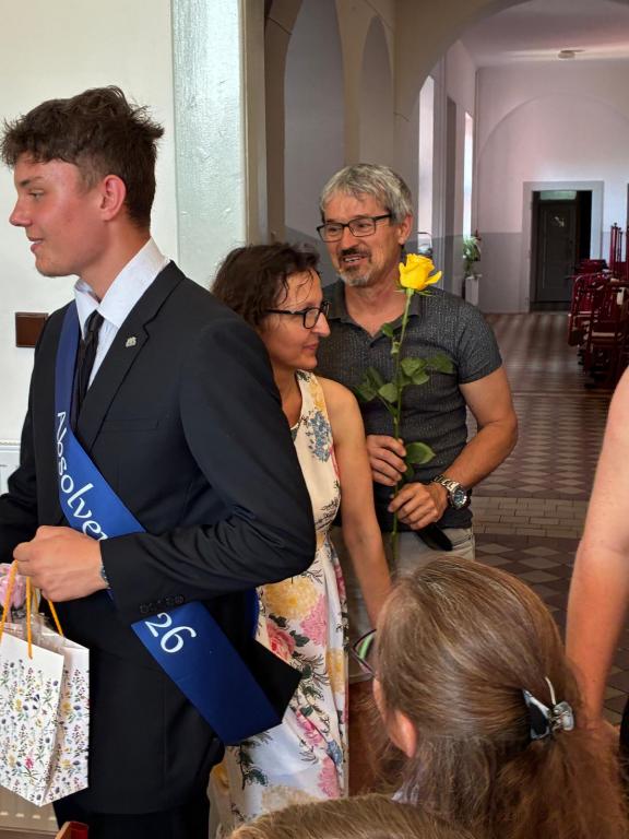 Slavnostní vysvědčení a šerpování žáků 9. třídy, 26. 6. 2026