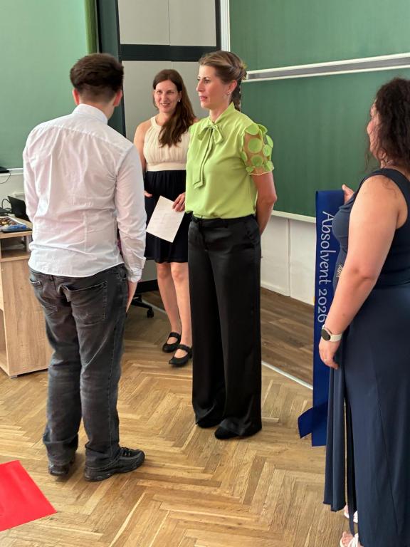 Slavnostní vysvědčení a šerpování žáků 9. třídy, 26. 6. 2026