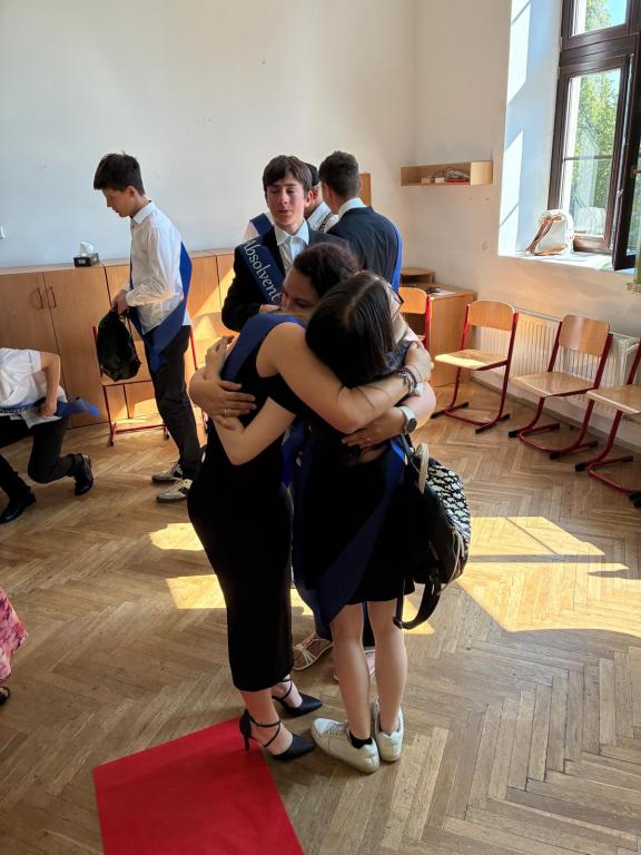 Slavnostní vysvědčení a šerpování žáků 9. třídy, 26. 6. 2026