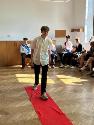Slavnostní vysvědčení a šerpování žáků 9. třídy, 26. 6. 2026