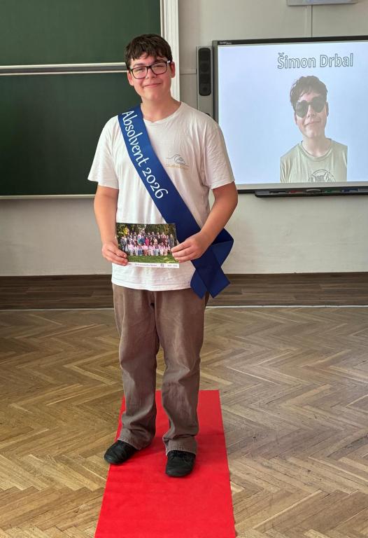 Slavnostní vysvědčení a šerpování žáků 9. třídy, 26. 6. 2026