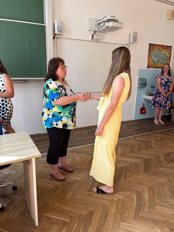 Slavnostní vysvědčení a šerpování žáků 9. třídy, 26. 6. 2026