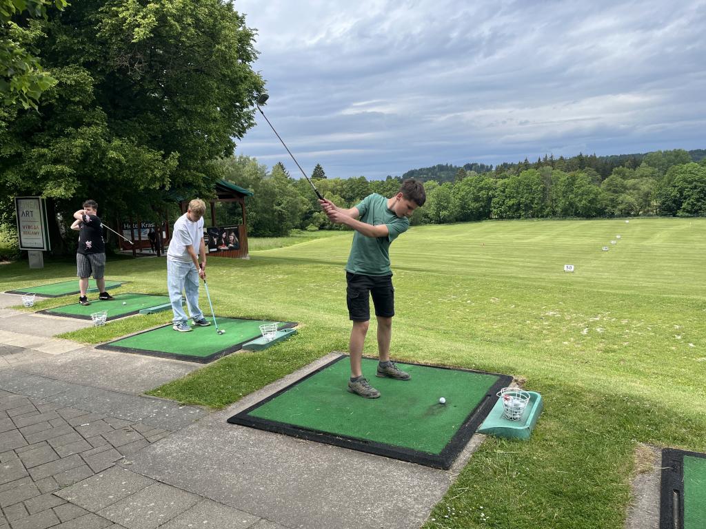 Výlet na golf Vysoké Hamry, 9. 6. 2026