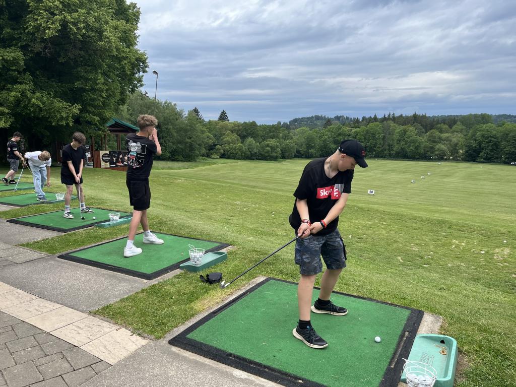 Výlet na golf Vysoké Hamry, 9. 6. 2026