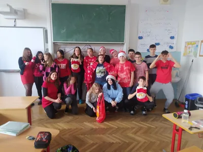 Barvy Vánoc - červená, zelená