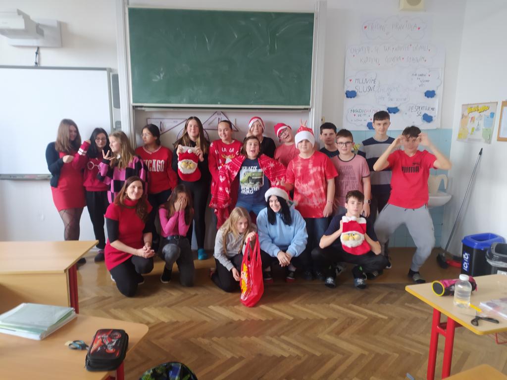 Barvy Vánoc - červená, zelená