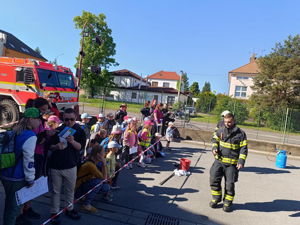 Den otevřených dveří na hasičské stanici Chrudim