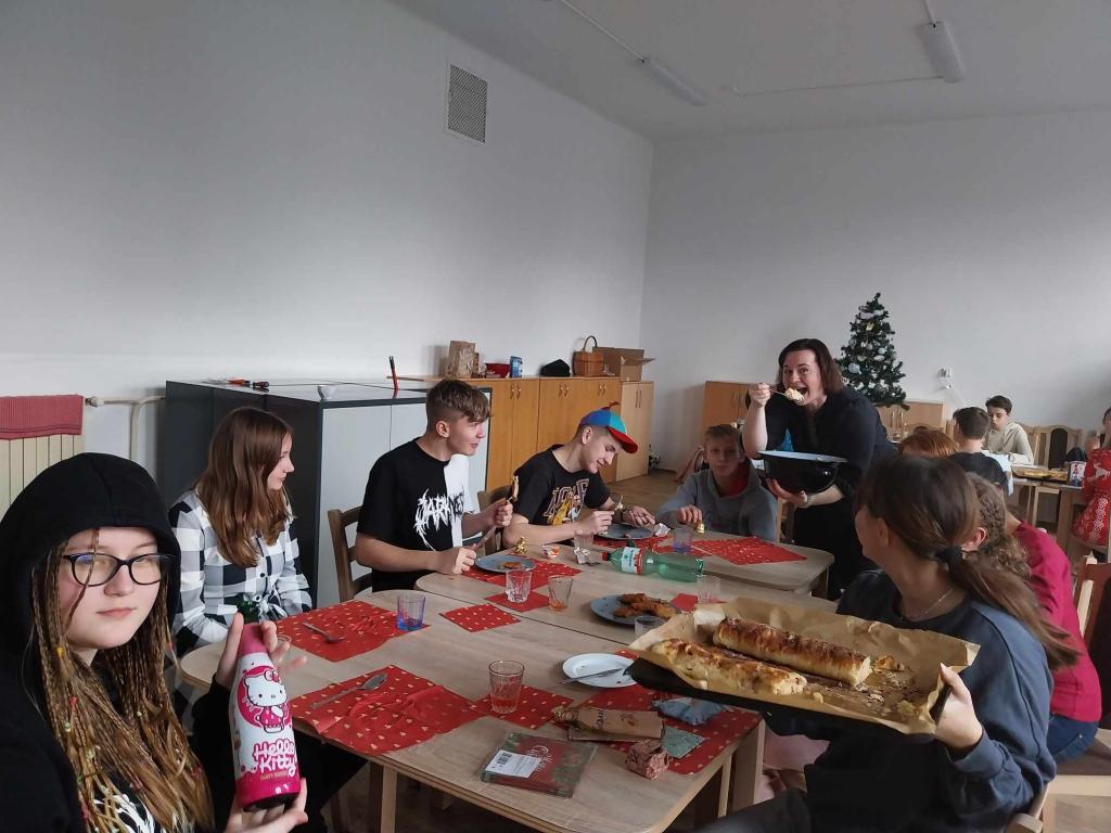 Vánoční večírek osmáků